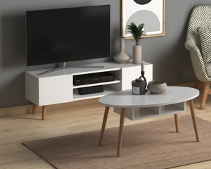 סט מזנון ושולחן סלון מאי + לירון 