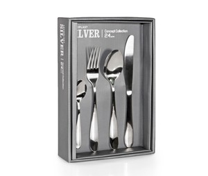 סט סכום נירוסטה 24 חלקים CONCEPT SILVER