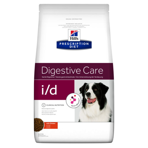 מזון יבש +I/D ActiveBiome לתמיכה במערכת העיכול 12 ק