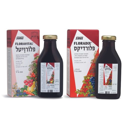 ברזל פלורדיקס נוזלי + פלורויטל - במחיר מיוחד