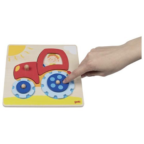GOKI פאזל כפתורים וחלקים משולב 57702