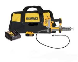 אקדח גריז 20V + סוללה 4.0AH DEWALT