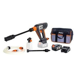 אקדח שטיפה בלחץ נטען 18V כולל סוללה 3Ah HUNTER