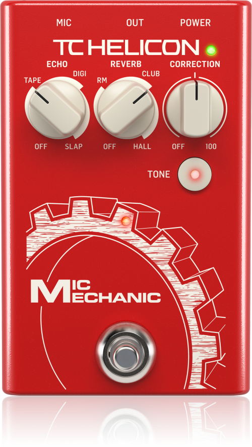 פדאל שירה מבית TC Helicon דגם MIC MECHANIC 2