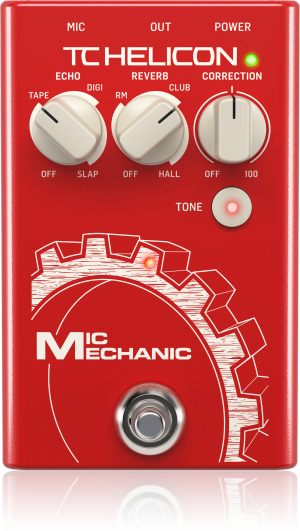 פדאל שירה מבית TC Helicon דגם MIC MECHANIC 2 TC-Helicon