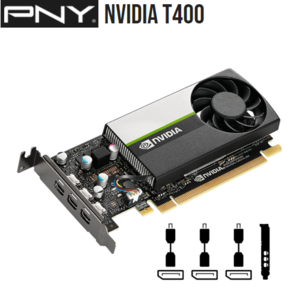 כרטיס מסך PNY Nvidia T400 4GB GPU