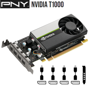 כרטיס מסך PNY Nvidia T1000 8GB GPU