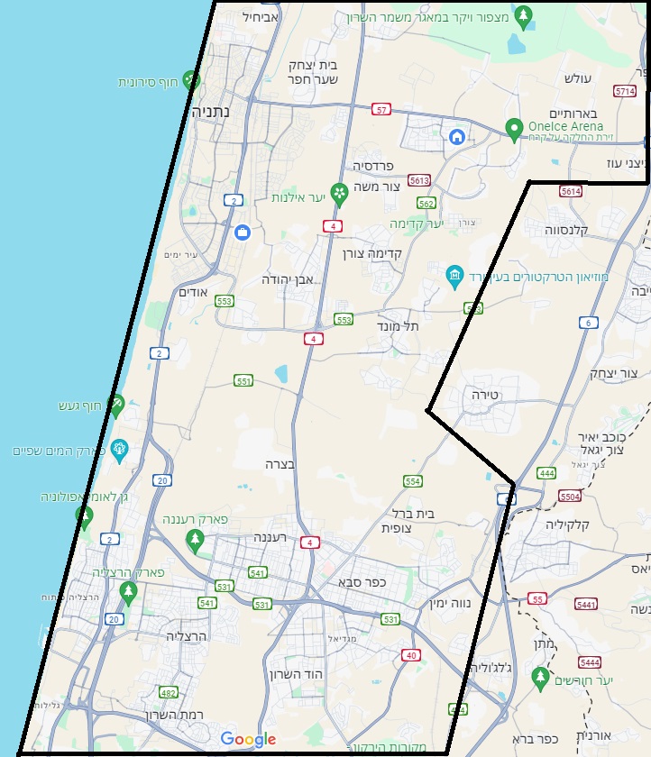 חלוקה שרון