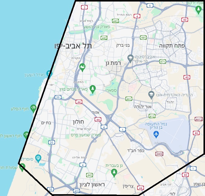 חלוקה מרכז דרום
