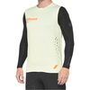 גופיית רכיבה 100% צהוב  - 100% R-CORE JERSEY