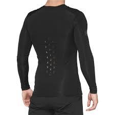 גופיית רכיבה 100% שחור - 100% R-CORE JERSEY