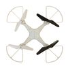 רחפן נטען DRONE ONE עם תאורה וארבעה מדחפים עם הגנה - לבן
