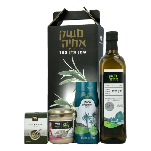 מארז יין + 2 ממרחים + חרוסת 