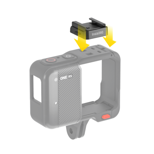 תושבת נעל למצלמת Insta360 One RS