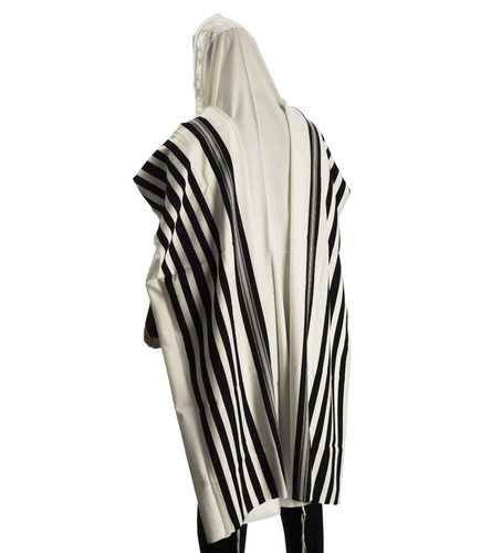 טלית כתר בצבע שחור