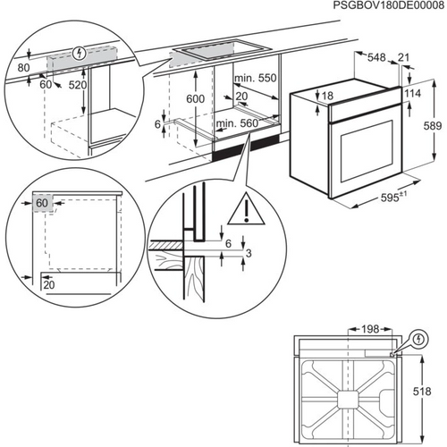 תנור רב תכליתי Zanussi AIRFRY ZOHNA7X1A זנוסי