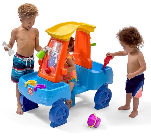 פינת פעילות עם מים - 'רחיצת רכב' ספלאש עם 13 אביזרים 4908