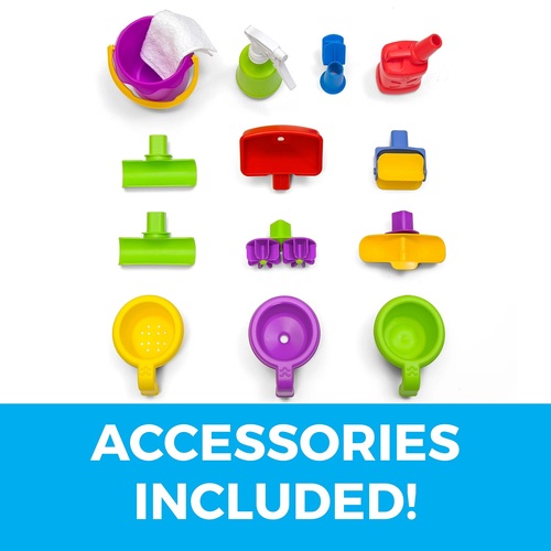 פינת פעילות עם מים - 'רחיצת רכב' ספלאש עם 13 אביזרים 4908