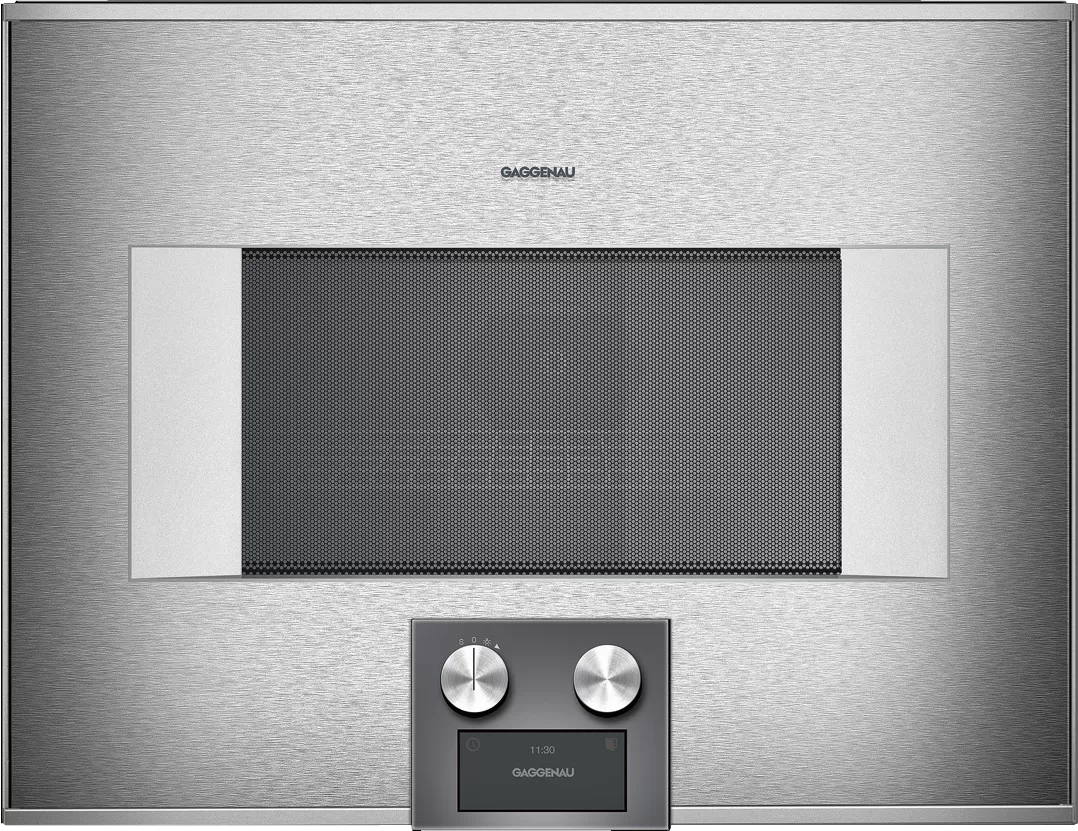 תנור משולב מיקרוגל 60 נירוסטה מבית גגנאו GAGGENAU דגם: BM450110