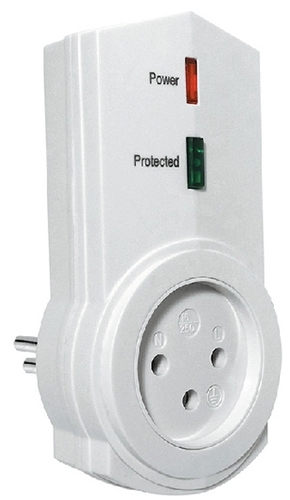 תמונת מוצר נוספת מגן מתח כולל השהייה OMEGA OM-GS-14-W