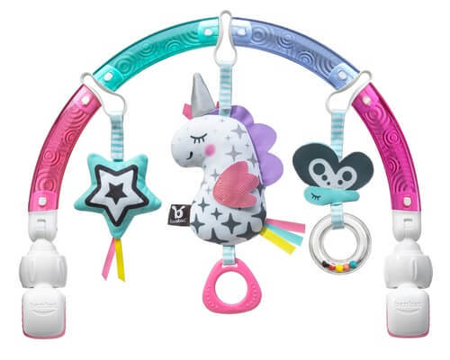 קשת רינבו RAINBOW מתכווננת עם אפקט האור לעגלה או סלקל - חד קרן benbat