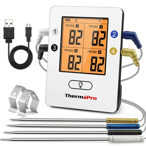 מד טמפרטורה אלחוטי 4 פרובים DIGITAL TP25 בלוטוס