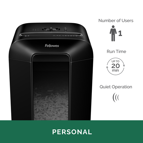 מגרסת נייר משרדית Fellowes LX85
