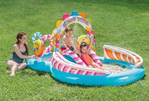 בריכה מתנפחת בעיצוב מתוק