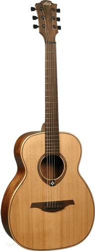 זוית נוספת Lag Guitars TRAMONTANE TRAVEL RED CEDAR
