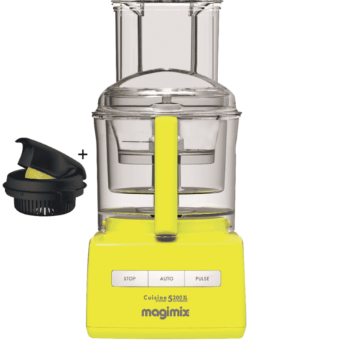 מעבד מזון 3.6 ליטר Magimix מג’ימיקס CS5200JLMXL Premium צבע לימון