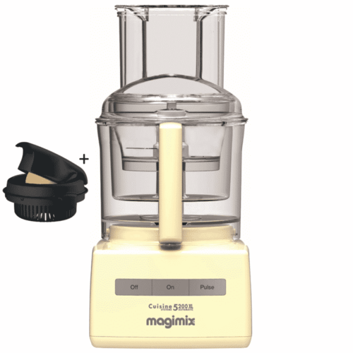 מעבד מזון 3.6 ליטר Magimix מג’ימיקס דגם 5200JCRXL Premium צבע קרם