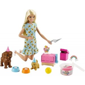 barbie gxv75 ברבי מסיבת יום הולדת לכלבים