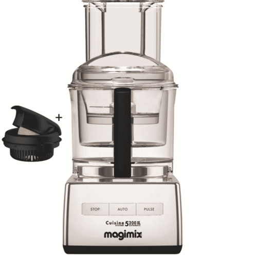 מעבד מזון 3.6 ליטר Magimix מג’ימיקס דגם 5200JCMXL Premium צבע כסוף