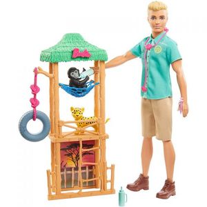 ברבי קן וטרינר חיות  barbie GJM33