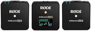  2 מיקרופונים אלחוטיים RODE Wireless GO II