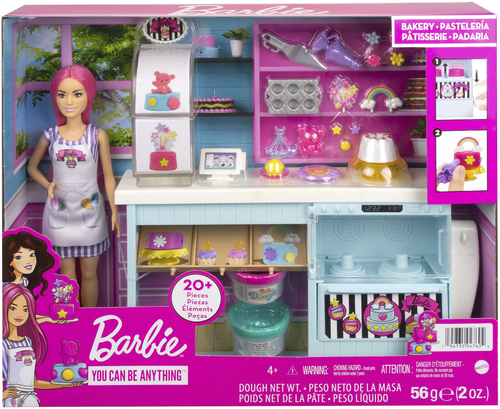 Barbie Bakery hgb73 ברבי מארז אפייה כולל בצק