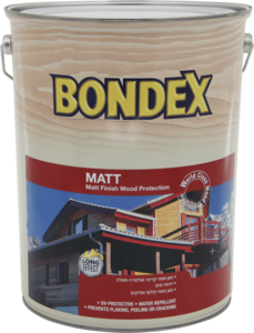 צבע לעץ BONDEX מט 10ל