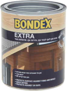 צבע BONDEX אקסטרה 0.75ל 