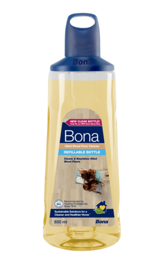 מחסנית מילוי עם מנקה רצפות עץ בגימור שמן BONA WM700141031 0.85L