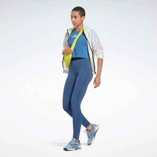 טייץ ריבוק לנשים -Reebok  UBF Myoknit Tight batik blue