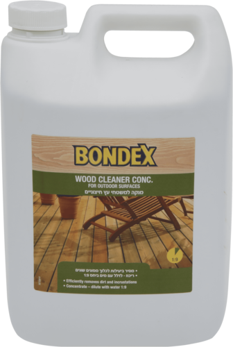 מנקה עץ BONDEX WOOD CLEANER 