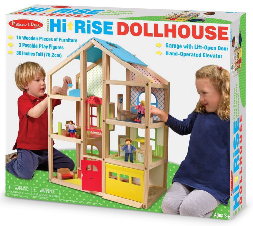 בית בובות מעץ ענק 2462 MELISSA ַ DOUG 