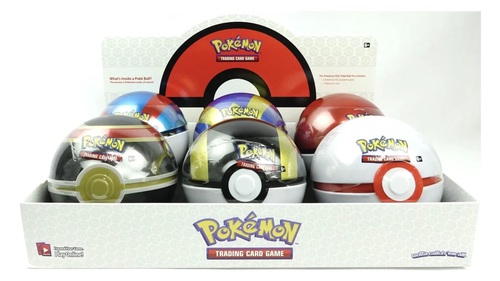 מארז קלפים פוכדור Pokeball Tin Best of 2021