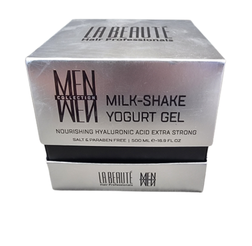 ג’ל יוגורט לטיפוח ועיצוב השיער לגבר 500 מ”ל – La Beaute