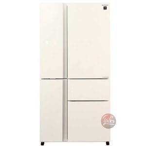 מקרר 5 דלתות 661 ליטר Sharp SJ-9734-BG זכוכית בז'
