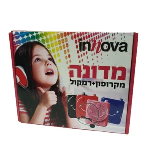 רמקול נייד מדונה+מיקרופון