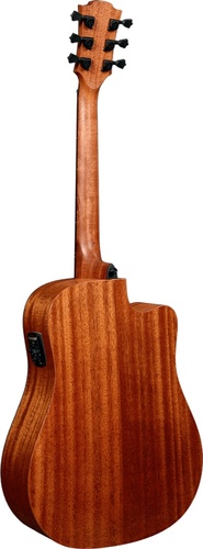 זוית נוספת Lag Guitars TRAMONTANE 118 DCE LEFTY DREADNOUGHT CUTAWAY ELECTRO