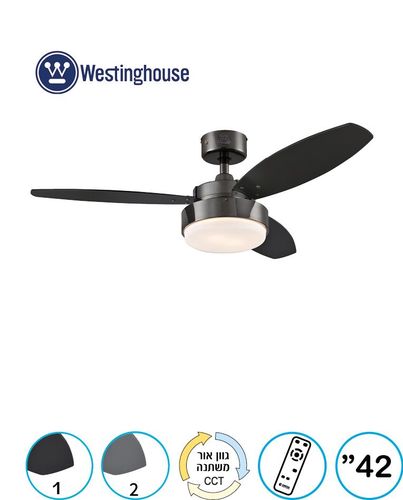 מאוורר שחור ALLOY