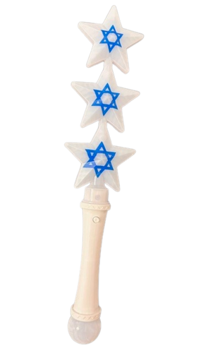 שרביט כוכבים ליום העצמאות עם אורות