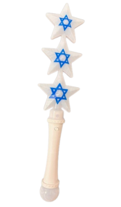 שרביט כוכבים ליום העצמאות עם אורות
